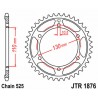 Couronne JT SPROCKETS acier standard 1876 - 525 0