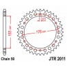 Couronne JT SPROCKETS acier standard 2011 - 530 1