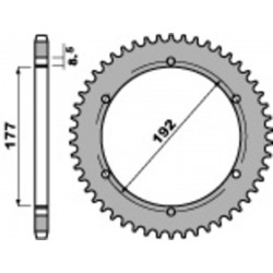Couronne PBR acier standard 223 - 520