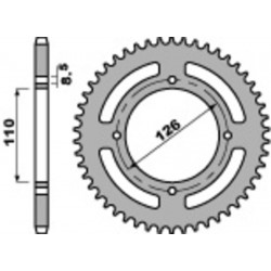 Couronne PBR acier standard 4418 - 420