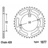 Couronne B1 acier standard - 420 0