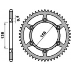 Couronne PBR acier standard 820 - 520