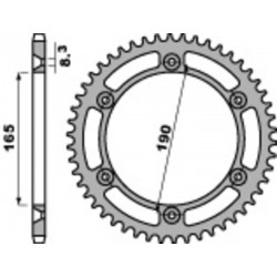 Couronne PBR acier standard 896 - 520
