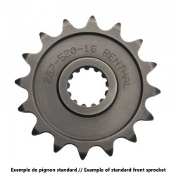 Pignon RENTHAL acier standard 253 - 520