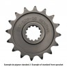 Pignon RENTHAL acier standard 368 - 520 1