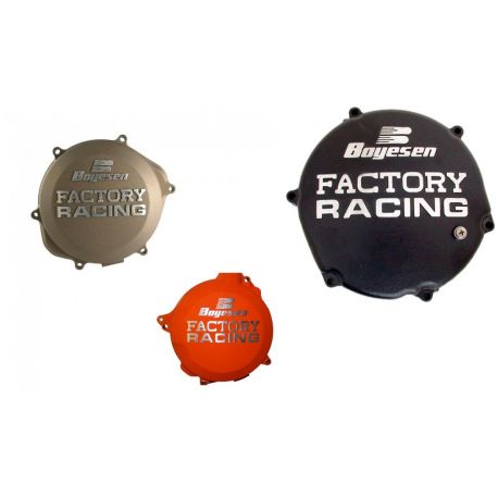 Couvercle de carter d'embrayage couleur Magnésium BOYESEN HUSQVARNA TC85 SX85 SX105