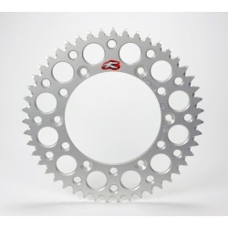 Couronne RENTHAL aluminium Ultra-Light anti-boue anodisé dur 154U - 520
