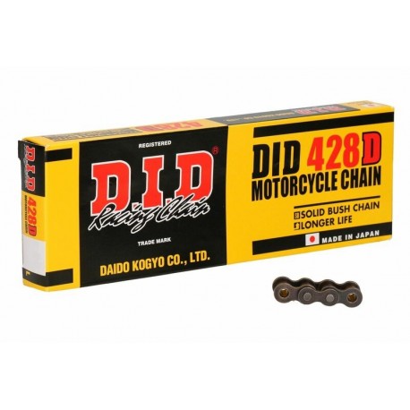 Chaîne 428 renforcée 136 maillons KMC verte – Pièce moto, quad