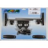 Kit de fixation HKS28/32 pour pare brise et saute vent moto de la marque MRA 1