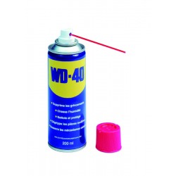 Spray dégrippant moto multi-usage WD-40