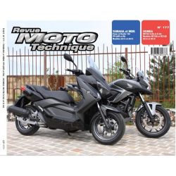 REVUE MOTO TECHNIQUE HONDA NC750S/X 2014-2015 / YAMAHA X-MAX 125 2014-2015