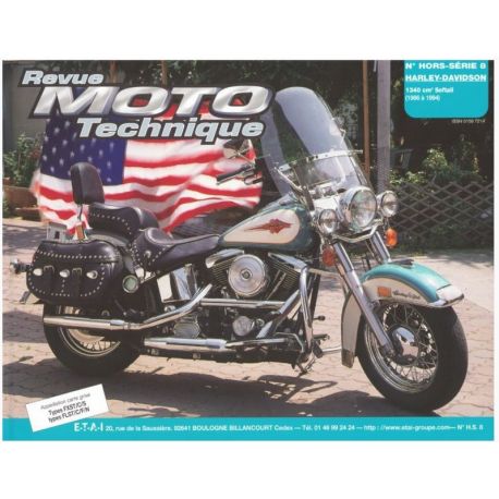 REVUE MOTO TECHNIQUE HARLEY-DAVIDSON SOFTAIL (ts types) 1986-1994