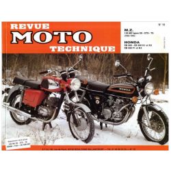 REVUE MOTO TECHNIQUE HONDA CB500 K1 et K2 / CB550F1 et K3 / MZ 125 1963-1980