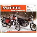 REVUE MOTO TECHNIQUE HONDA CB500 K1 et K2 / CB550F1 et K3 / MZ 125 1963-1980