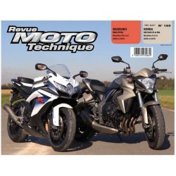 REVUE MOTO TECHNIQUE ETAI HONDA CB1000R 2008-2016 et SUZUKI GSXR 750 2008-2010