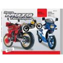 REVUE MOTO TECHNIQUE HONDA NX650 DOMINATOR 1988-1998 / SLR650 1997-1998 et SUZUKI RG125 GAMMA 1985-1988