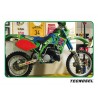 Housse de selle moto cross TECNOSEL Team 1993 KAWASAKI KX 125 KX 250  2