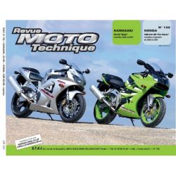 REVUE MOTO TECHNIQUE HONDA CBR900RR 2000-2001 et KAWASAKI ZX6R 2000-2001
