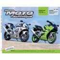 REVUE MOTO TECHNIQUE HONDA CBR900 2000-2001 et KAWASAKI ZX6R 2000-2001