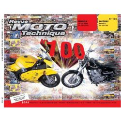 REVUE MOTO TECHNIQUE HONDA CA125 REBELL 1995-2000 et SUZUKI RF600R 1993-1996