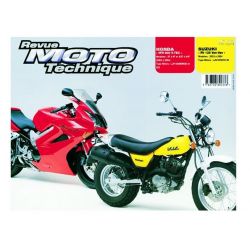 REVUE MOTO TECHNIQUE HONDA VFR800 V-TEC 2002-2004 et SUZUKI RV125 VAN VAN 2003-2004