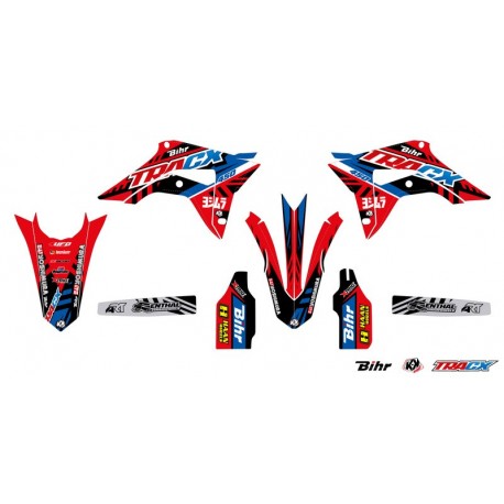 Kit déco moto KUTVEK Tracx HONDA CRF 450 R 2017 à 2020