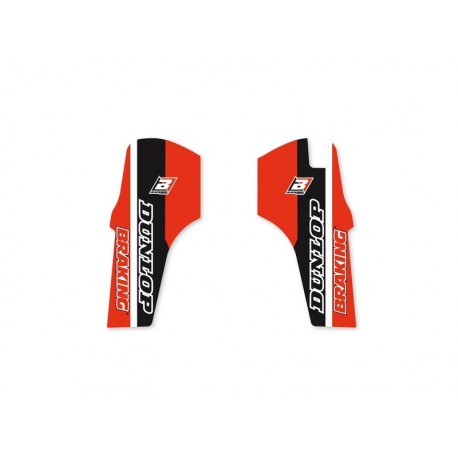 Kit déco moto cross Sticker de fourche BLACKBIRD Dream Graphic 4 HONDA CRF 250 R CRF 450 R