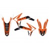 Kit déco moto BLACKBIRD Dream Graphic 4 KTM SX SX-F EXC EXC-F  2011 2012 1