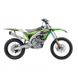 Kit déco BLACKBIRD Dream Graphic 4 Kawasaki KXF 450 2016-2018