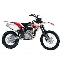 Kit complet BLACKBIRD Dream Graphic 4 BETA RR 250 2005-2006