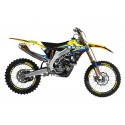 Kit déco moto complet avec housse de selle BLACKBIRD Dream Graphic 4 SUZUKI RMZ 250 RMZ 450