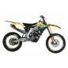 Kit déco moto complet avec housse de selle BLACKBIRD Dream Graphic 4 SUZUKI RMZ 250 RMZ 450 1