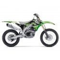 Kit déco moto cross BLACKBIRD Dream Graphic 4 Kawasaki KXF 450 2012 à 2015
