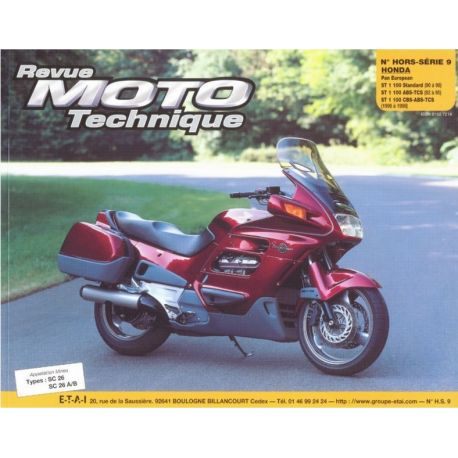 REVUE MOTO TECHNIQUE HONDA ST1100 1990-1998