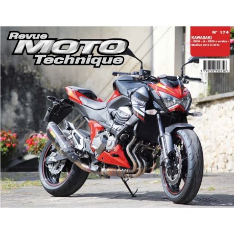 REVUE MOTO TECHNIQUE KAWASAKI Z800 2013-2016