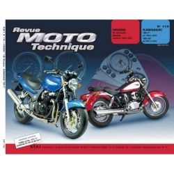 REVUE MOTO TECHNIQUE HONDA VT125 1999-2001 et KAWASAKI ZR-7 / ZR-7S 1999-2003