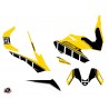 Kit déco KUTVEK Vintage jaune Yamaha T-Max 530 2