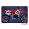 Housse de selle moto cross TECNOSEL Team Honda 1991 oem HONDA CR 125 CR 250 1