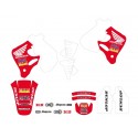 Kit déco TECNOSEL Team Honda 1992 HONDA CR 125 CR 250