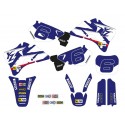 Kit déco moto cross TECNOSEL TEAM YAMAHA 1998 YZ 125 YZ 250