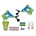 Kit déco moto cross TECNOSEL Team KAWASAKI TEAM 1996 KX 125 KX 250