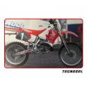Kit déco complet avec housse de selle TECNOSEL Team Honda 1992 HONDA CR 125 R 250