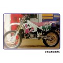 Kit déco complet avec housse de selle TECNOSEL OEM YAMAHA 1992 YZ 125 YZ 250