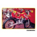 Kit déco complet avec housse de selle TECNOSEL team SUZUKI 1998 RM 125 RM 250