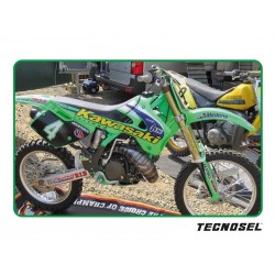 Kit déco complet TECNOSEL Team réplica Kawasaki 1998
