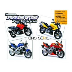 REVUE MOTO TECHNIQUE KAWASAKI KLV 1000 2004 et SUZUKI SV1000 2003-2004 / DL1000 V-STROM 2002-2004