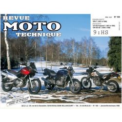REVUE MOTO TECHNIQUE KAWASAKI ER5 1997-1998 et SUZUKI XF650 1997-1998 / DR 650 SE 1996-1998