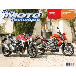 REVUE MOTO TECHNIQUE SUZUKI GSR 750 2011-2016 et KAWASAKI ER6N/F 2009-2011