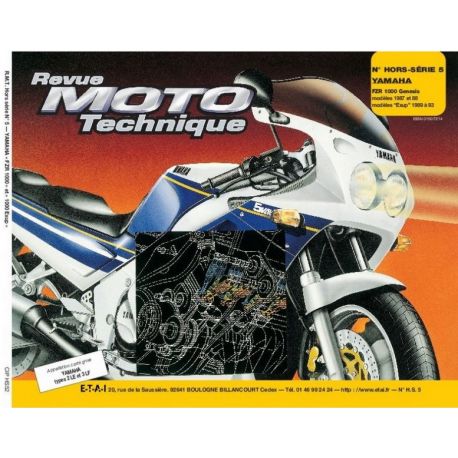 REVUE MOTO TECHNIQUE YAMAHA FZR 1000 GENESIS / EXUP 1987-1993