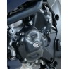 Kit de couvre-carter R&G RACING noir BMW HP4/S1000R/RR 8
